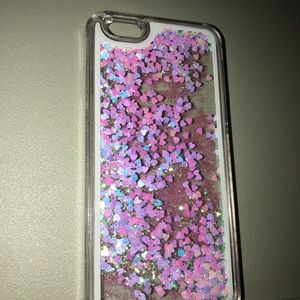 iPhone 6/6s glitter phone case